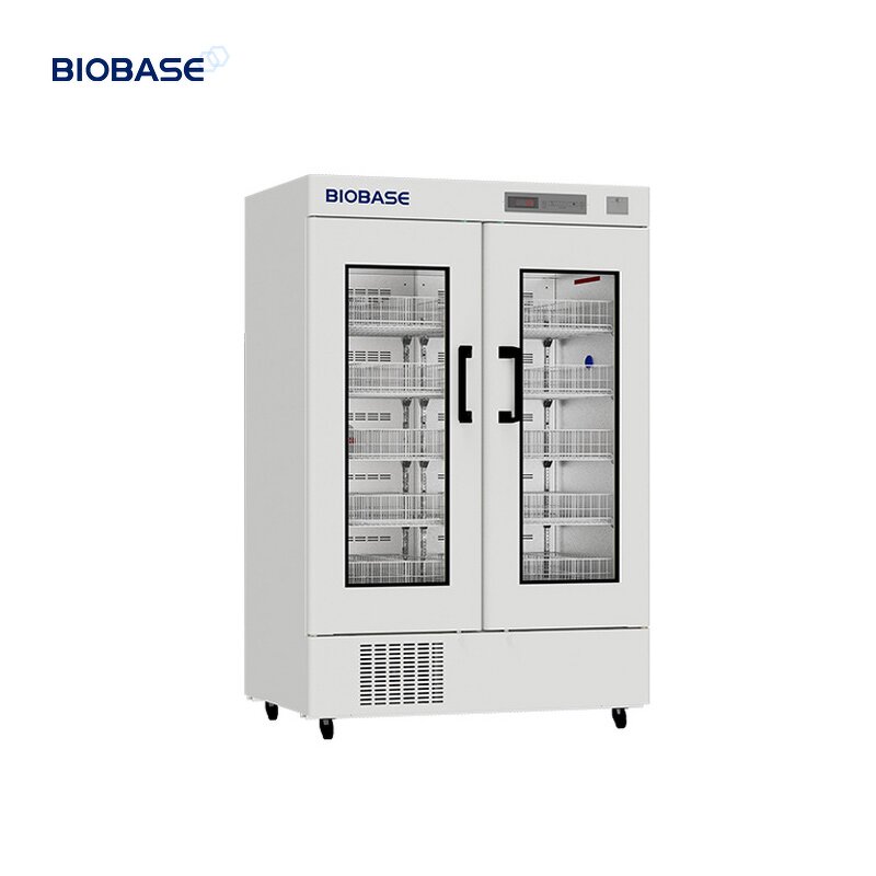 Blood Bank Refrigerator Manufacturer - Double-Door Lab Fridge