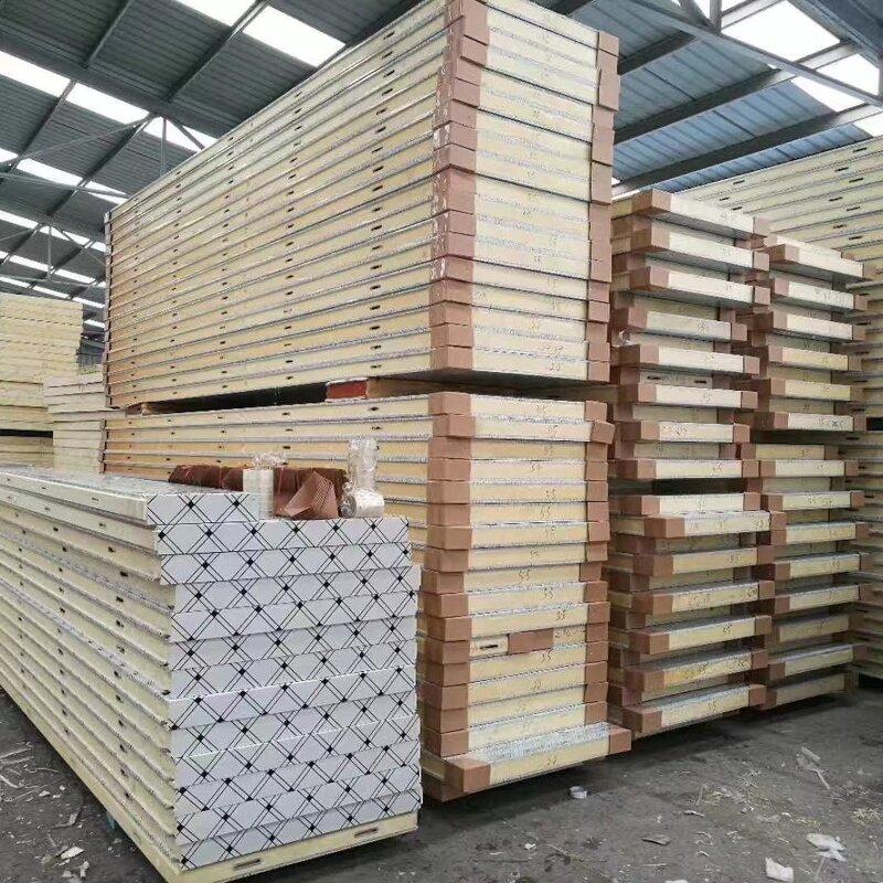 Cold Room Panel Factory - 100mm Flame Resistant PU Sandwich Panel