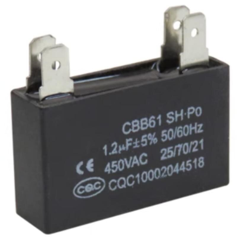 Start Capacitor Manufacturer - 450V 1.5UF-15UF CBB61 for AC Fan