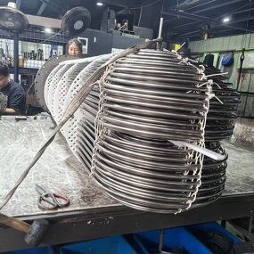 Shell and Tube Evaporator Manufacturer - Titanium Tube U-Type