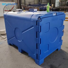 DC Refrigeration Box Factory - 700L R134A 650W 48V Rolling Plastic
