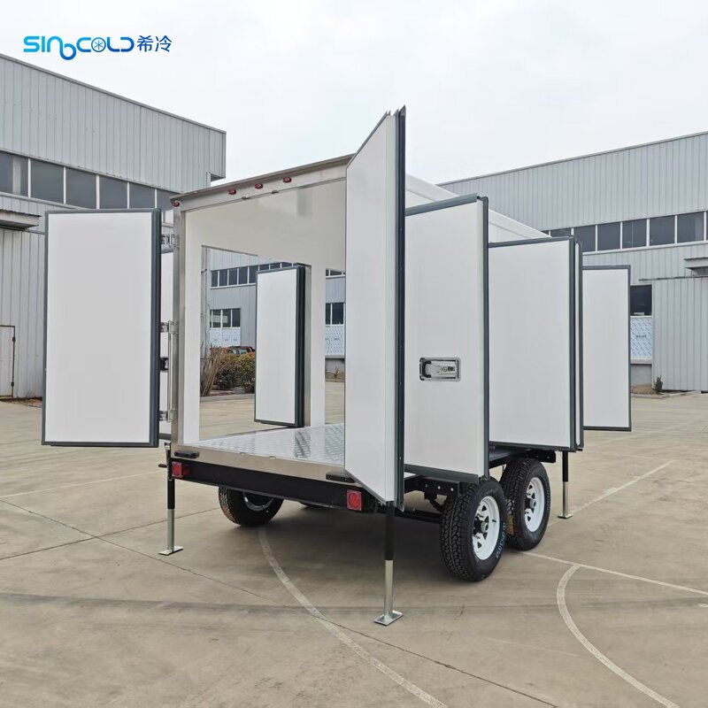 Freezer Trailer Manufacturer - Custom Double-axle 5m³ Box