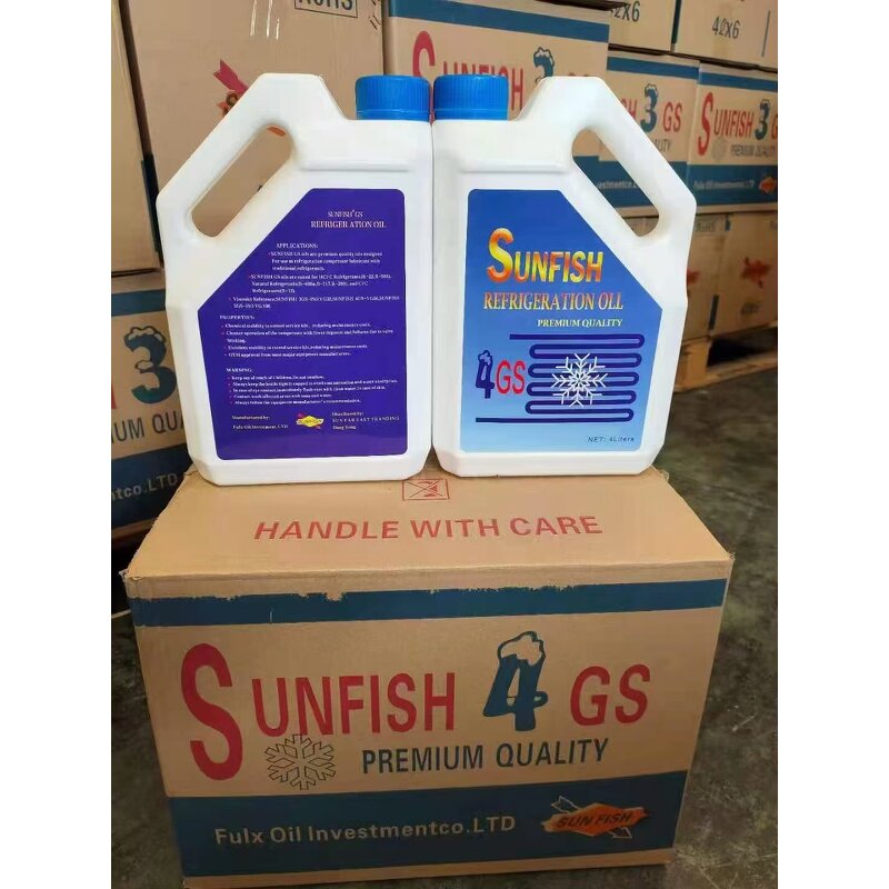 Refrigeration Oil Factory - SUNISO Synthetic Polyol Ester 4Gs