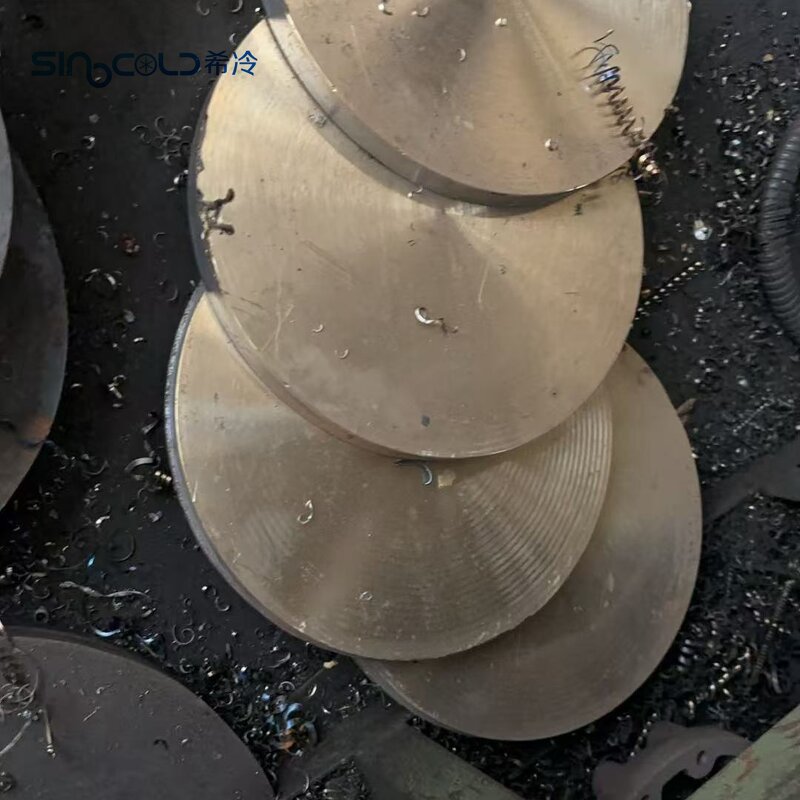 Shell and Tube Condenser Manufacturer - 60HP Sea Water Cooled