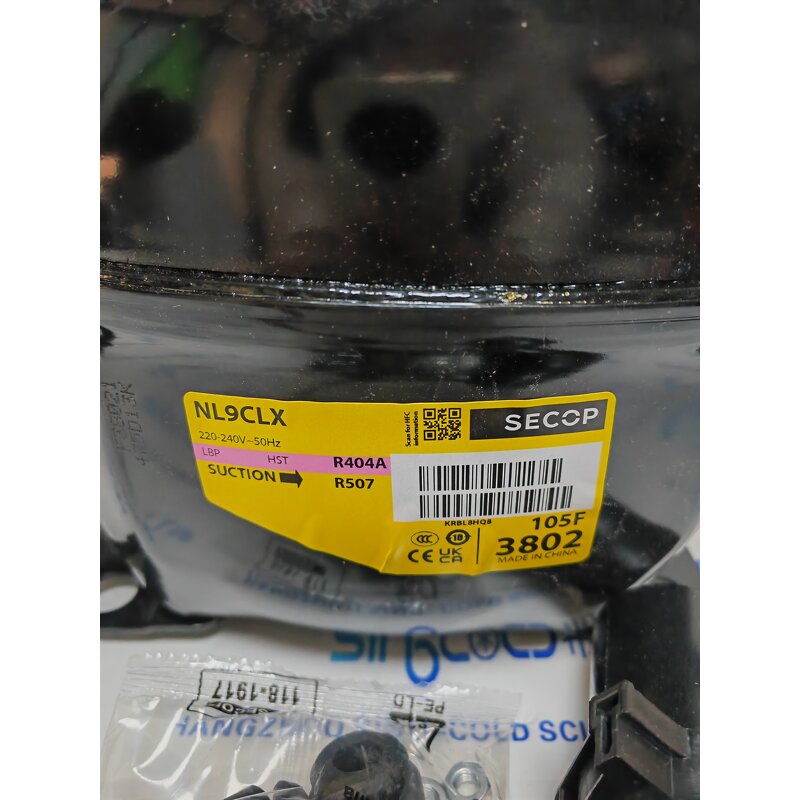 Freezer Compressor Manufacturer - 1/3HP NL9CLX R404A/R507 220-240V