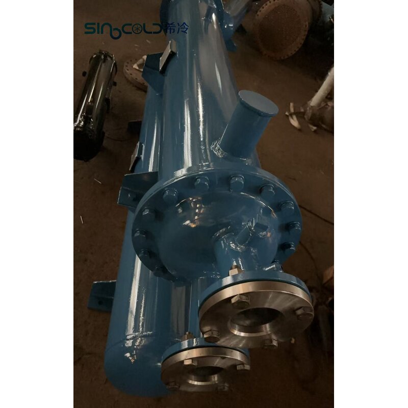 Shell and Tube Condenser Manufacturer - 60HP Sea Water Cooled