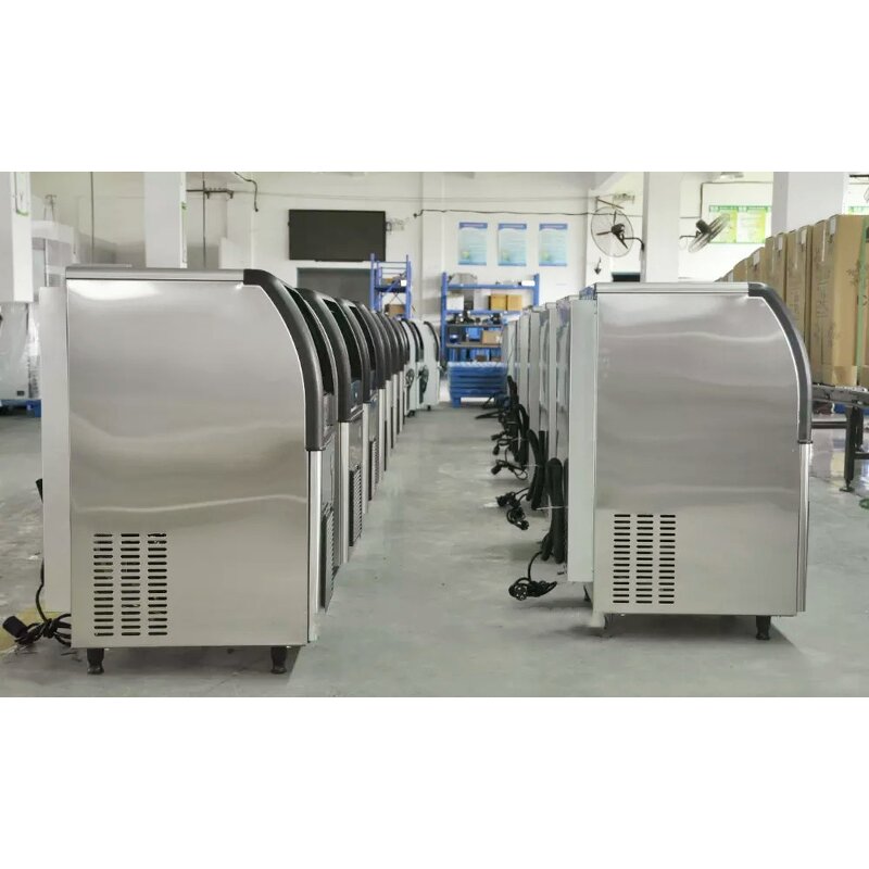 Square Ice Maker Manufacturer - 70kg 80kg 100kg Commercial Machine