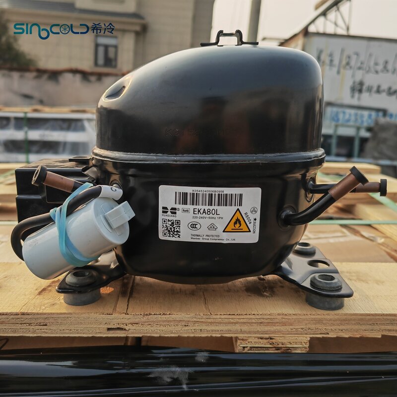 Refrigeration Compressor Manufacturer - EKA80L 1ph 220V R600a