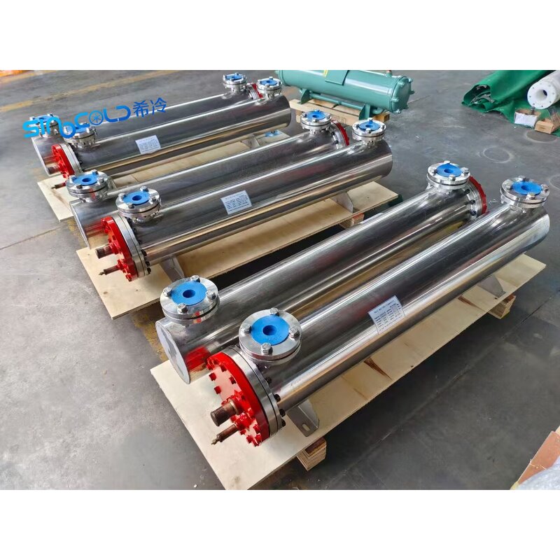 Shell and Tube Evaporator Manufacturer - 200TR Stainless Steel