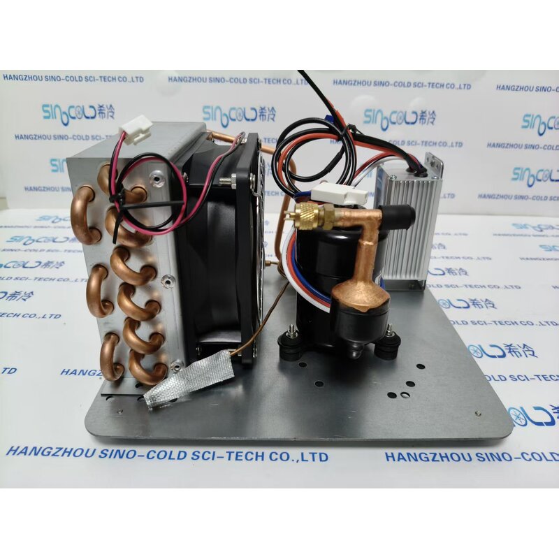 Open Type Condensing Unit Factory - QX19-12 R134a DC-12V Compressor