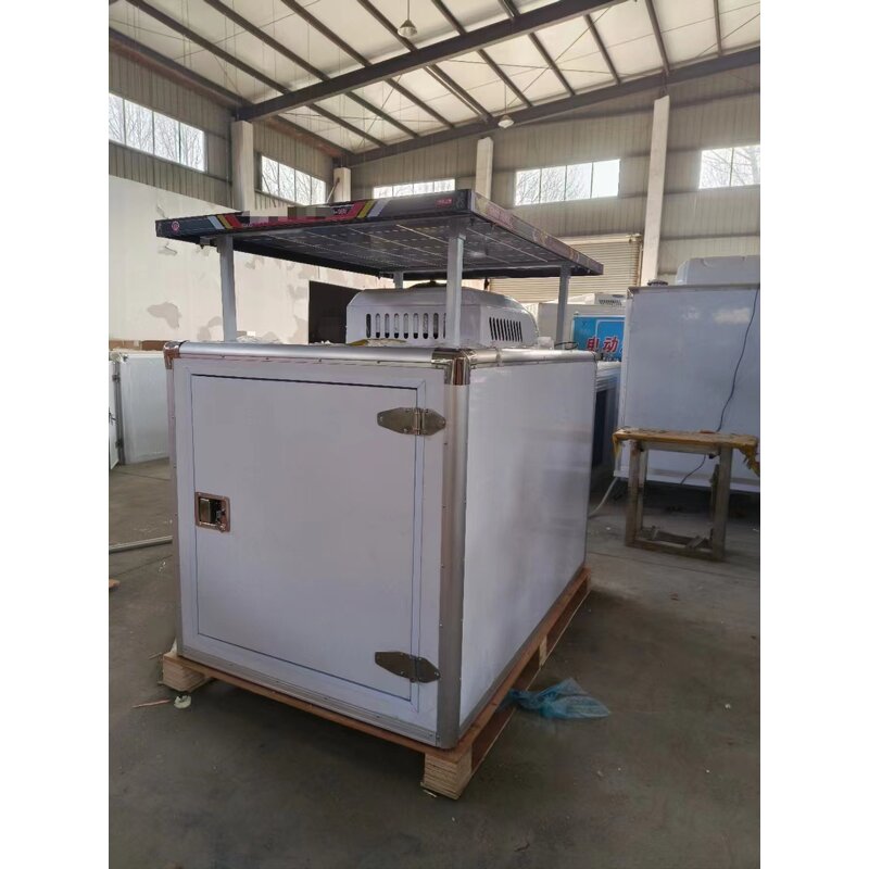 Refrigerated Box Factory - Custom Solar Panel Powered Unit