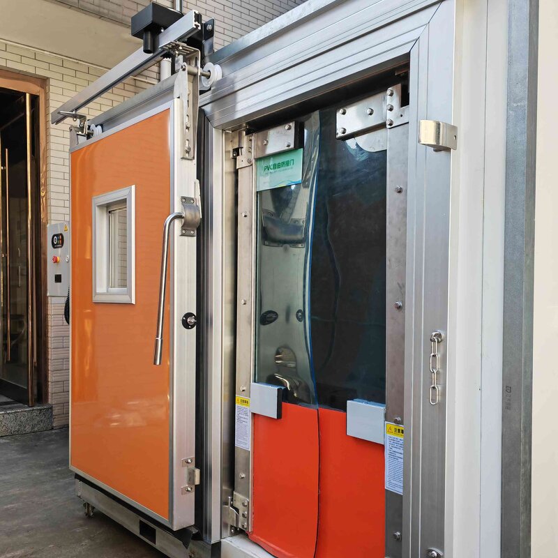 Cold Storage Door Factory - Polyurethane Insulated Sliding Door