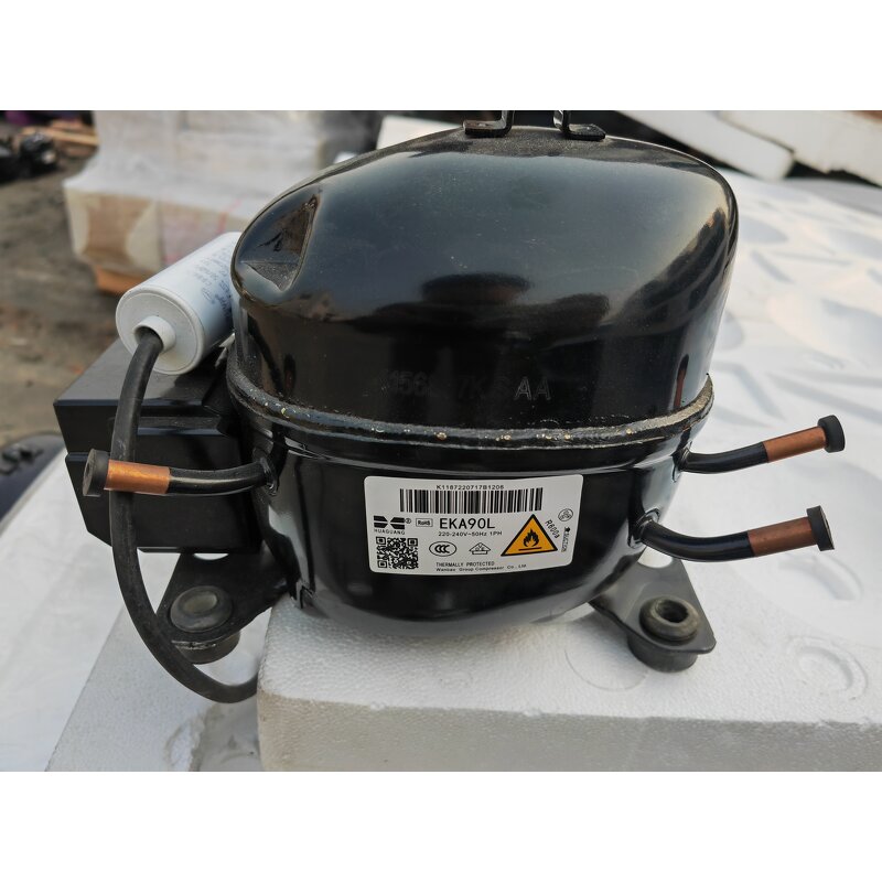 Refrigeration Compressor Factory - EKA90L 1ph 220V R600a Fridge