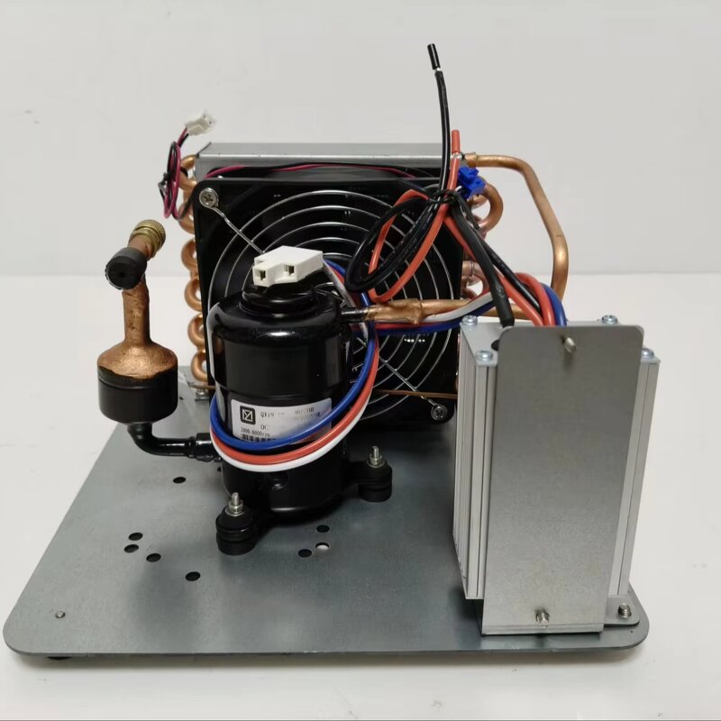 Open Type Condensing Unit Factory - QX19-12 R134a DC-12V Compressor