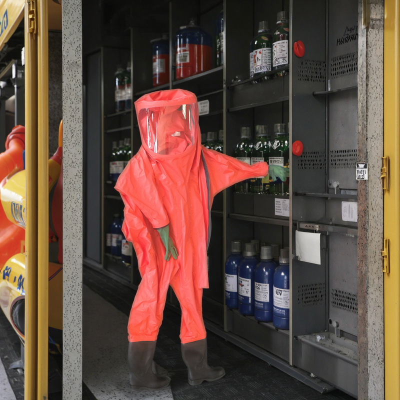 Chemical Protective Suit Factory - Full Body Flame Retardant PPE