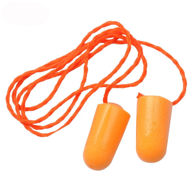 Earplugs Factory - Tapered Foam Colorful Cord Hearing
