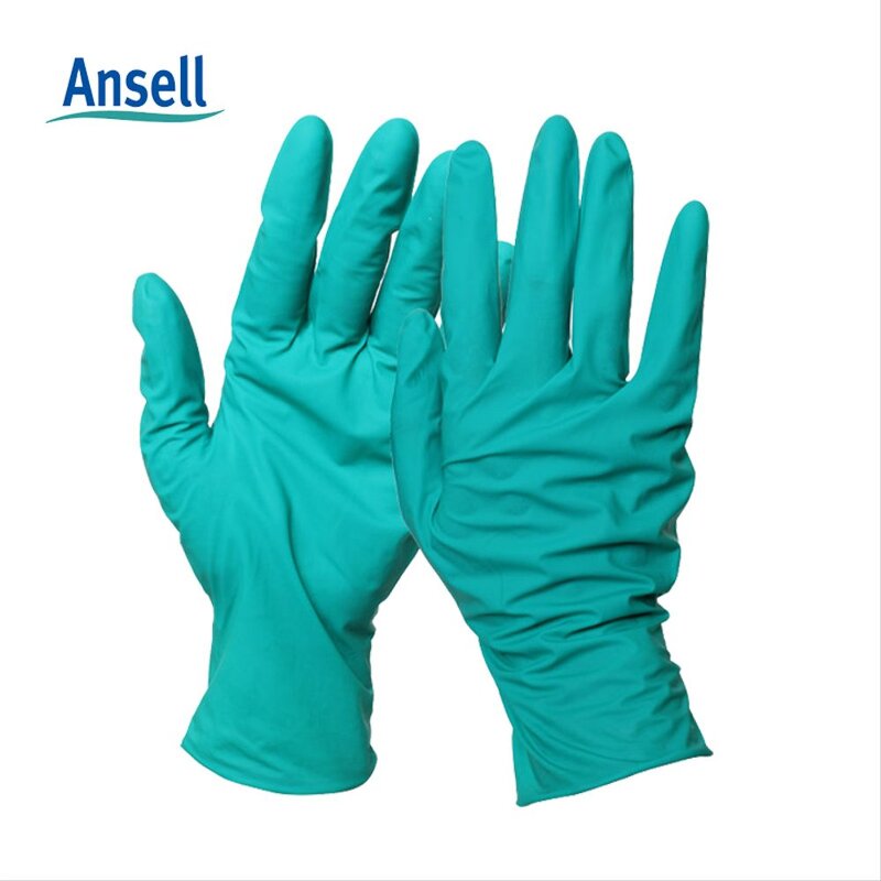Nitrile Gloves Factory - Lightweight Beaded Cuff Chemical