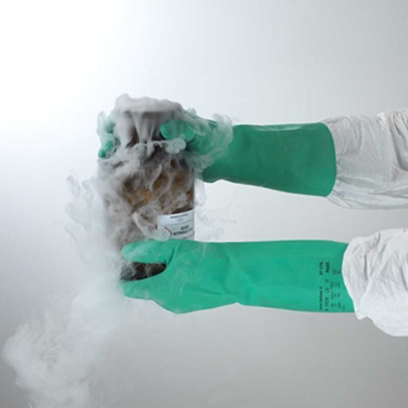 Chemical Safety Gloves Manufacturer - Heavy Duty Nitrile Oil Gas