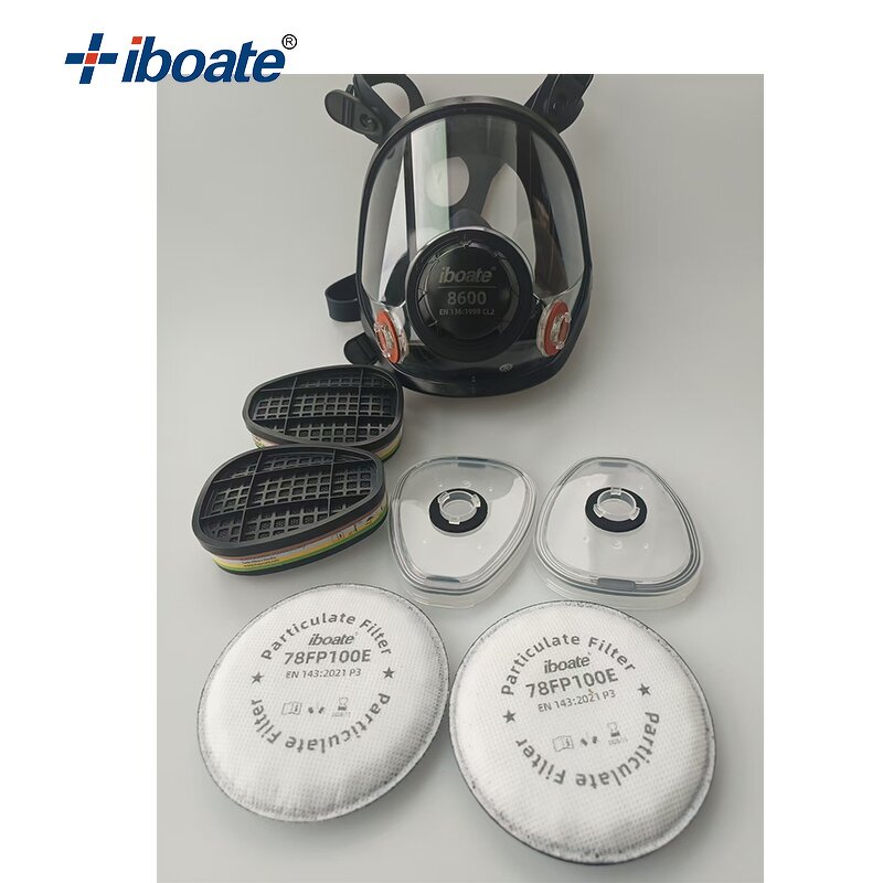 Gas Mask Factory - Silicone Full Face Reusable P100