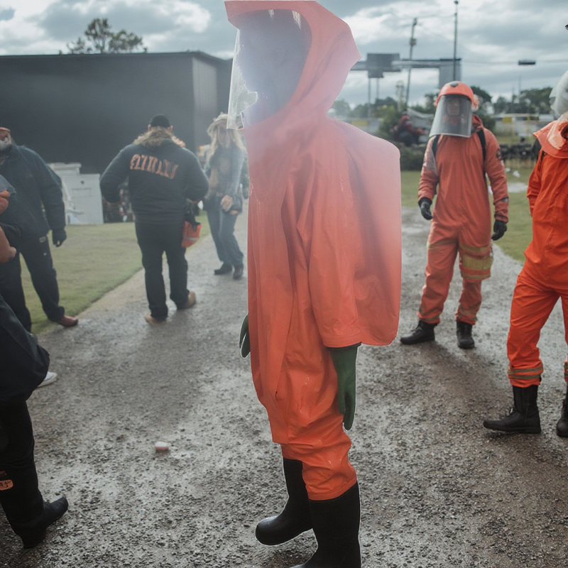 Chemical Protective Suit Factory - Full Body Flame Retardant PPE