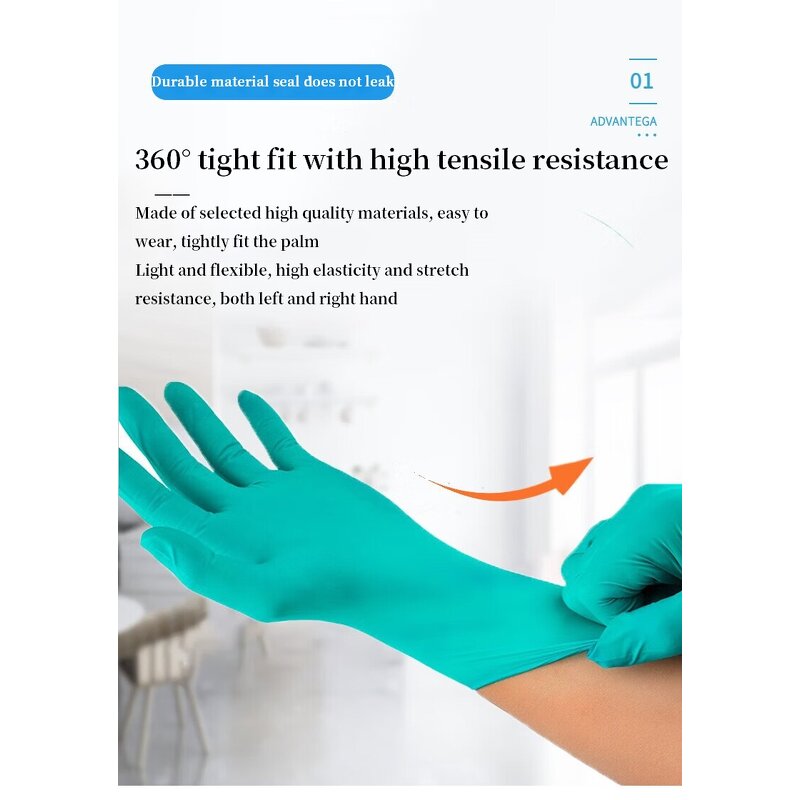 Nitrile Gloves Manufacturer - Food Grade High Elastic Box
