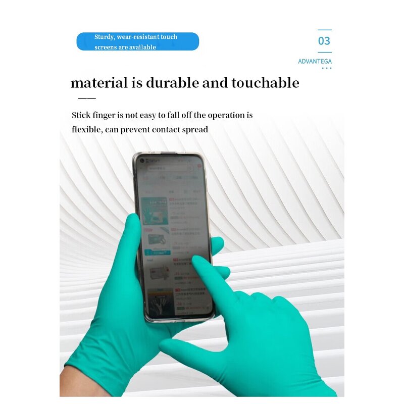 Nitrile Gloves Manufacturer - Food Grade High Elastic Box