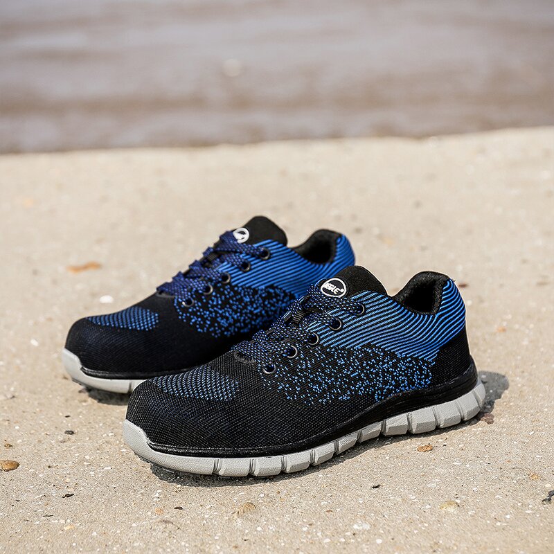 Safety Shoes Manufacturer - Flying Woven Upper Rubber Anti-smash