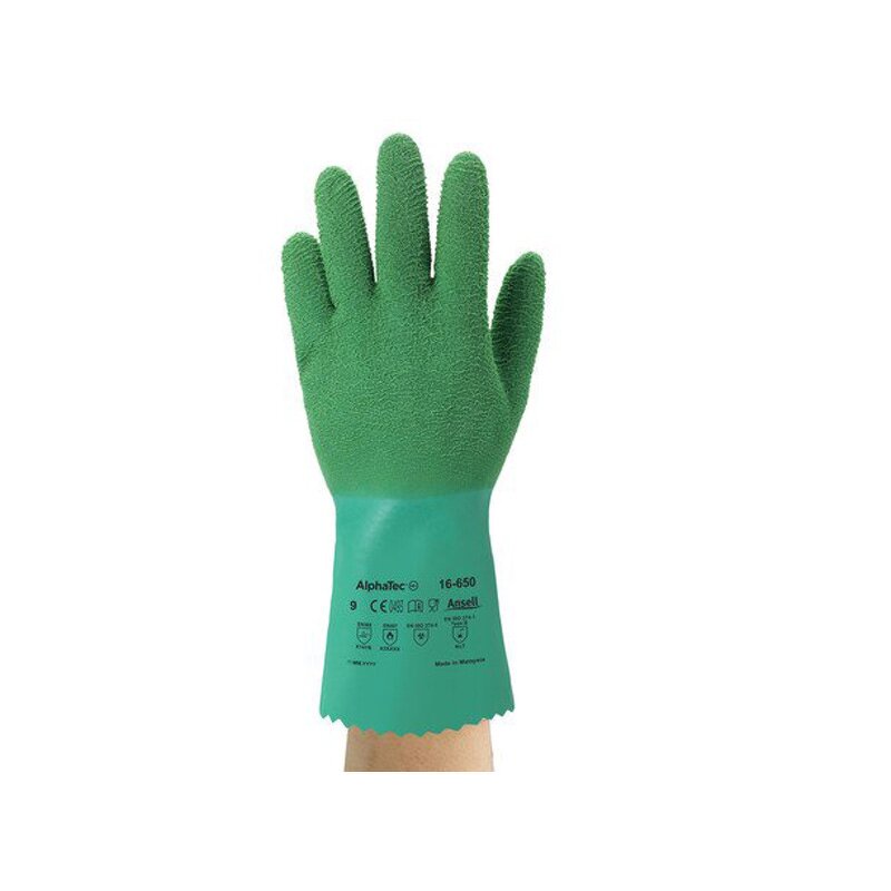 Safety Gloves Manufacturer - Natural Rubber Coating Ergonomic