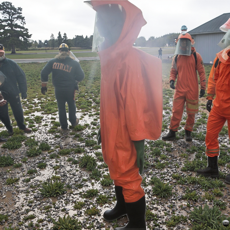 Chemical Protective Suit Factory - Full Body Flame Retardant PPE