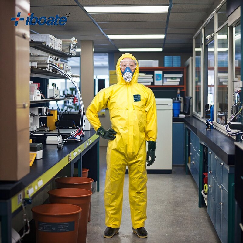 Coveralls Manufacturer - Type3 120g Chemical Laboratory