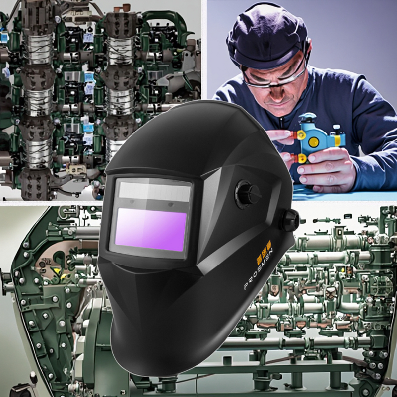 Welding Helmet Manufacturer - Auto Darkening External Knob