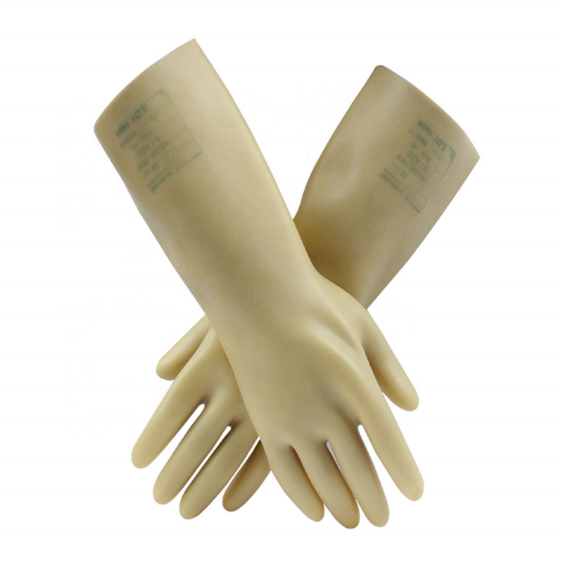 Insulated Gloves Factory - EN60903 40kv Natural Rubber Yellow