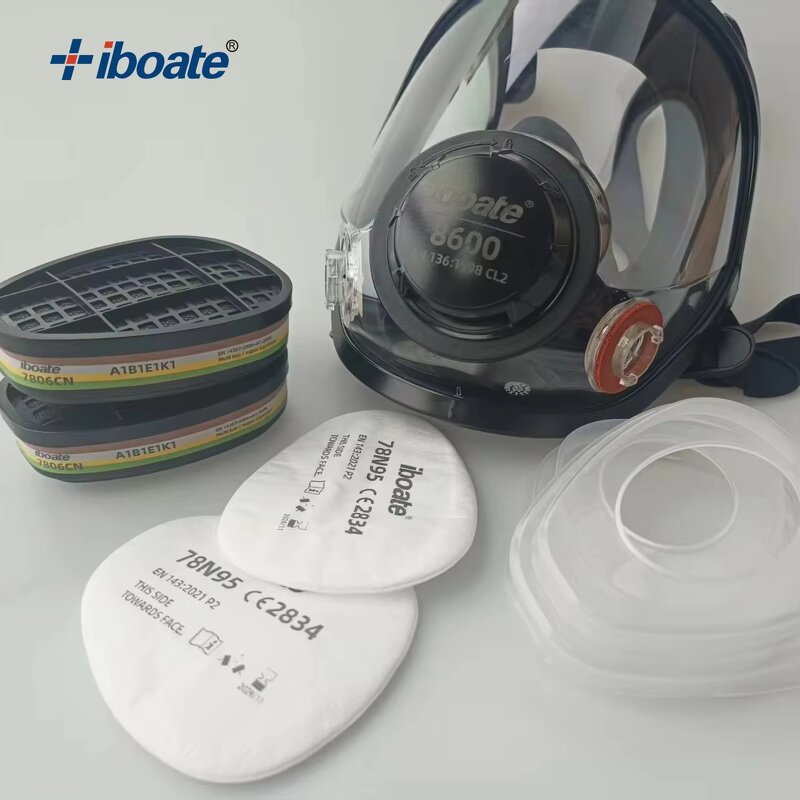 Full Face Respirator Manufacturer - Silicone Reusable Toxic Gas