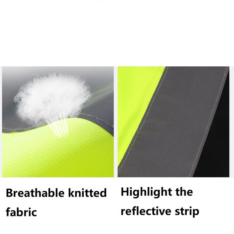 Safety Vest Manufacturer - Reflective Strip Breathable Pocket