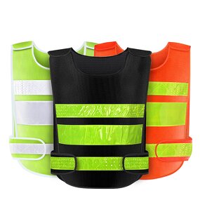 Reflective Safety Vest Manufacturer - 100% Polyester Road Work