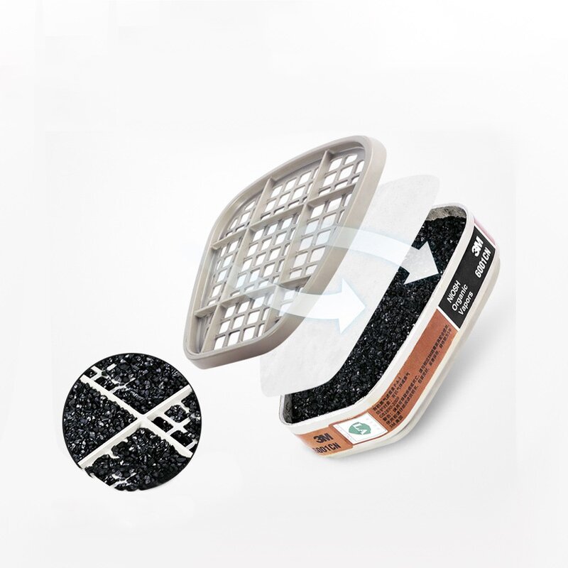 Gas Mask Filter Manufacturer - Activated Carbon Anti-Dust Spraying