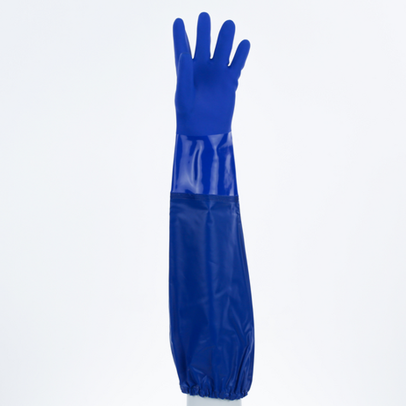 PVC Safety Gloves Factory - Extra Long Tight Cuffs Chemical