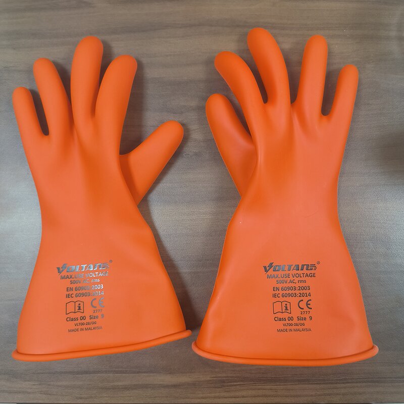 Insulated Gloves Factory - Grade 00 Natural Latex 2.5kv