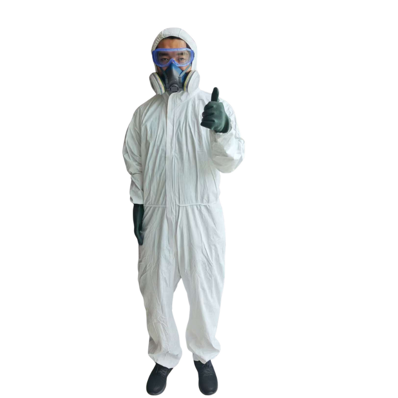 Disposable Protective Clothing Factory - Hooded Splash Proof Dust