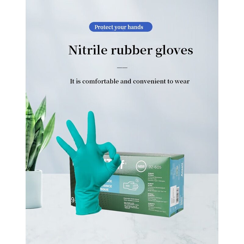 Nitrile Gloves Manufacturer - Food Grade High Elastic Box