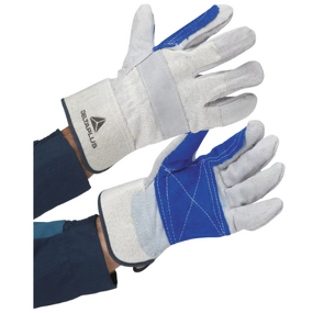 Welding Gloves Manufacturer - Cowhide Canvas Palm Anti-puncture