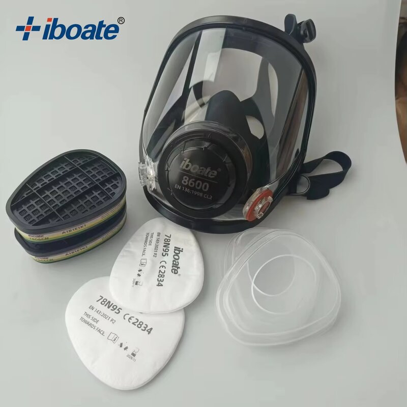 Full Face Respirator Manufacturer - Silicone Reusable Toxic Gas