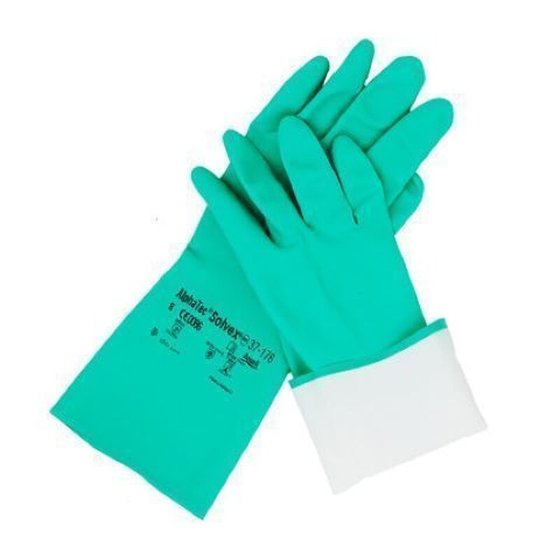 Nitrile Gloves Factory - Ansell 37-176 Chemical Resistant