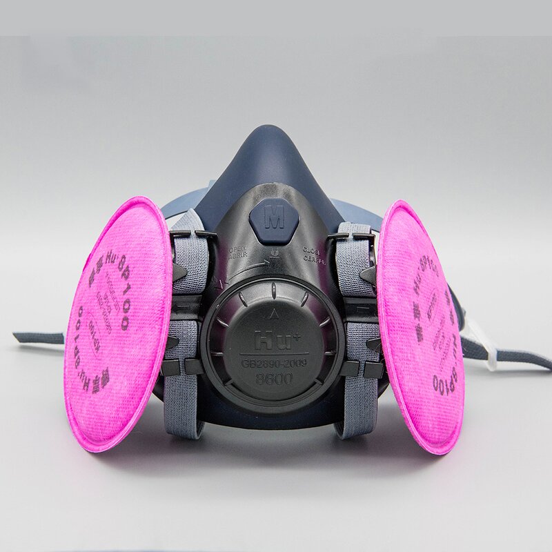 Dust Mask Factory - Silicone Half Face Reusable Filter