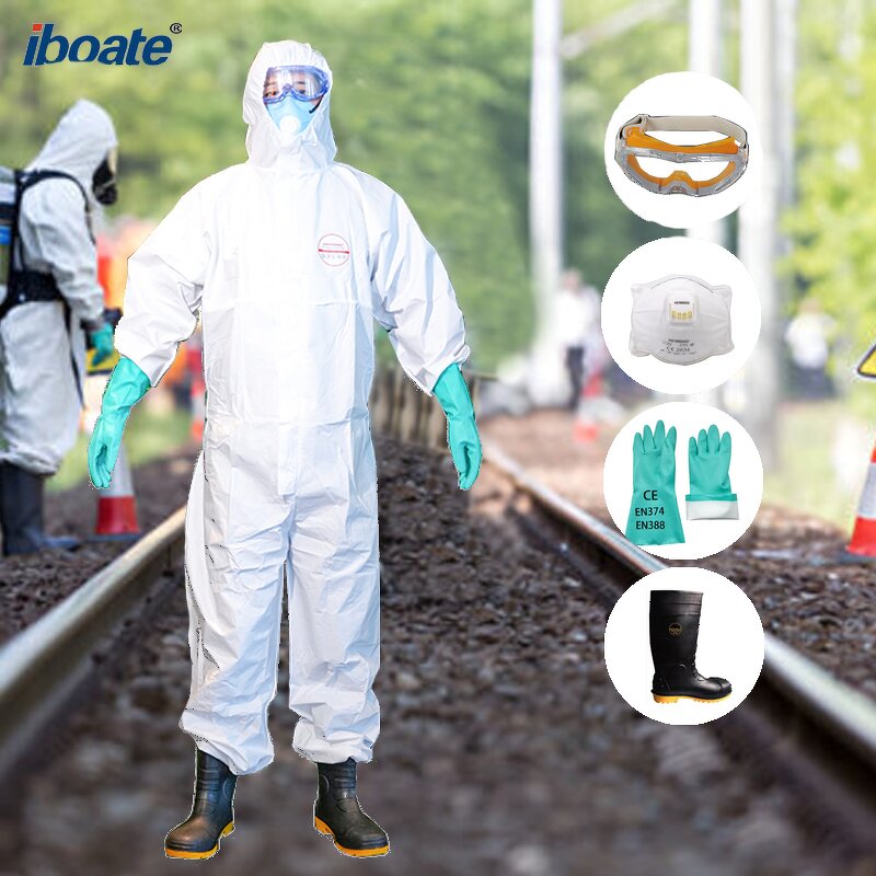 Chemical Protective Suit Factory - Full Body Breathable Dust Proof