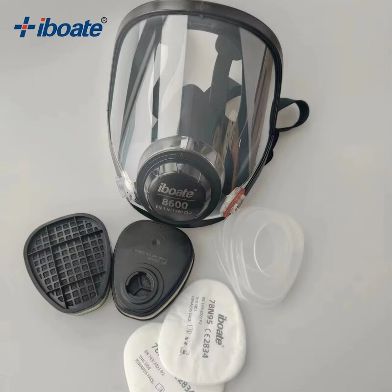 Full Face Respirator Manufacturer - Silicone Reusable Toxic Gas