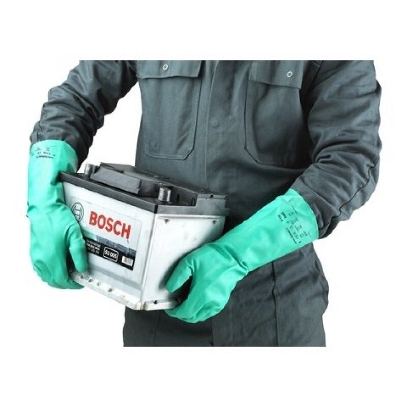 Chemical Safety Gloves Manufacturer - Heavy Duty Nitrile Oil Gas