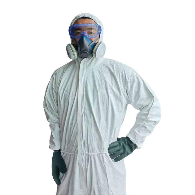 Disposable Protective Clothing Factory - Hooded Splash Proof Dust