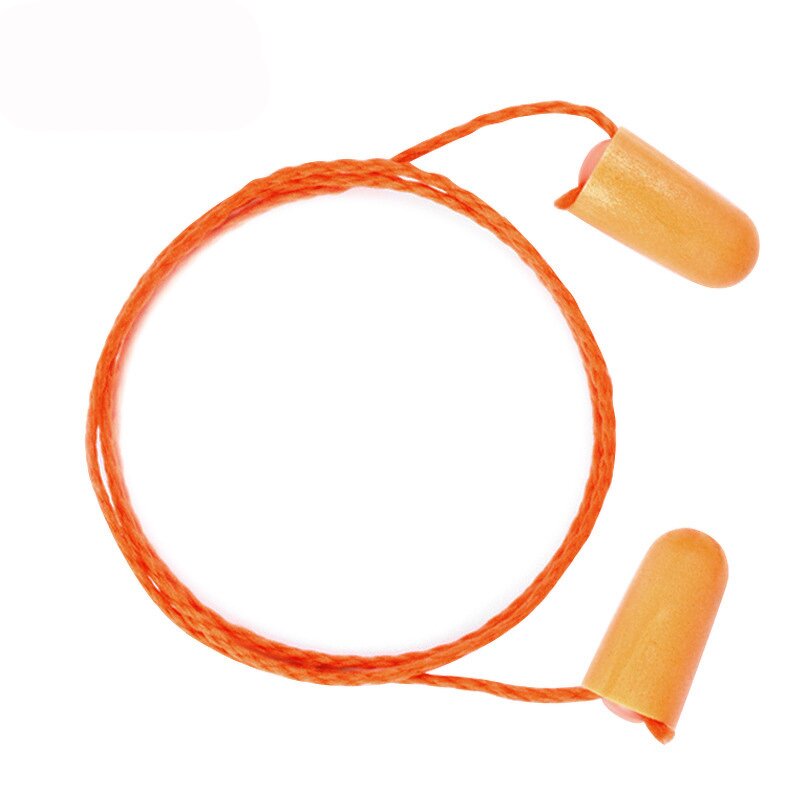 Earplugs Factory - Tapered Foam Colorful Cord Hearing