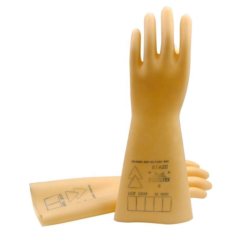 Insulated Gloves Factory - EN60903 40kv Natural Rubber Yellow